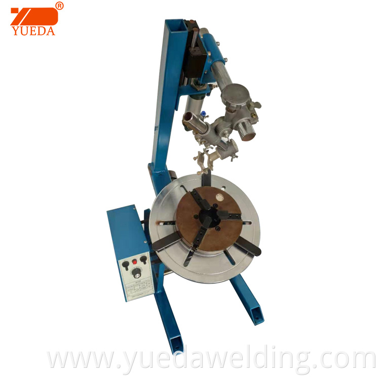 Yueda 30KG Automatic Welding Positioner Turntable for Rotation and Turning With Chuck and Holder